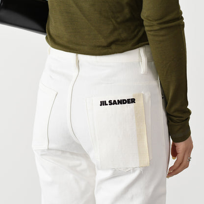 JILSANDER Twisted denim pants 