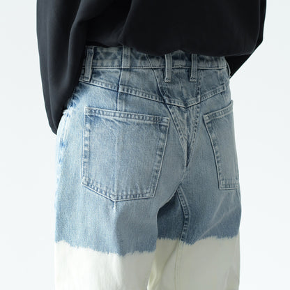 JILSANDER ブリーチウォッシュ デニムパンツ
