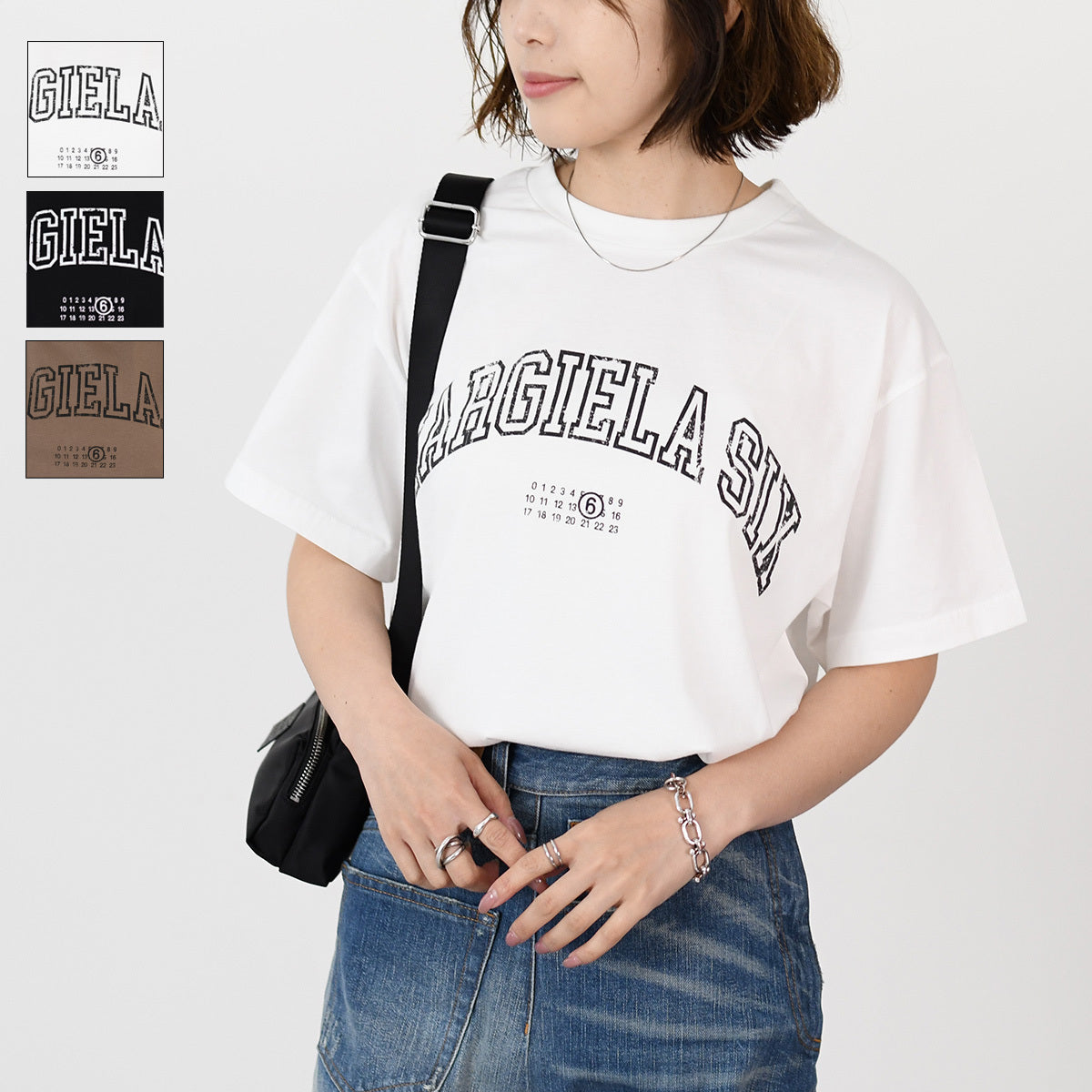 MM6 MAISON MARGIELA エムエムシックス メゾン マルジェラ Margiela Six Tシャツ