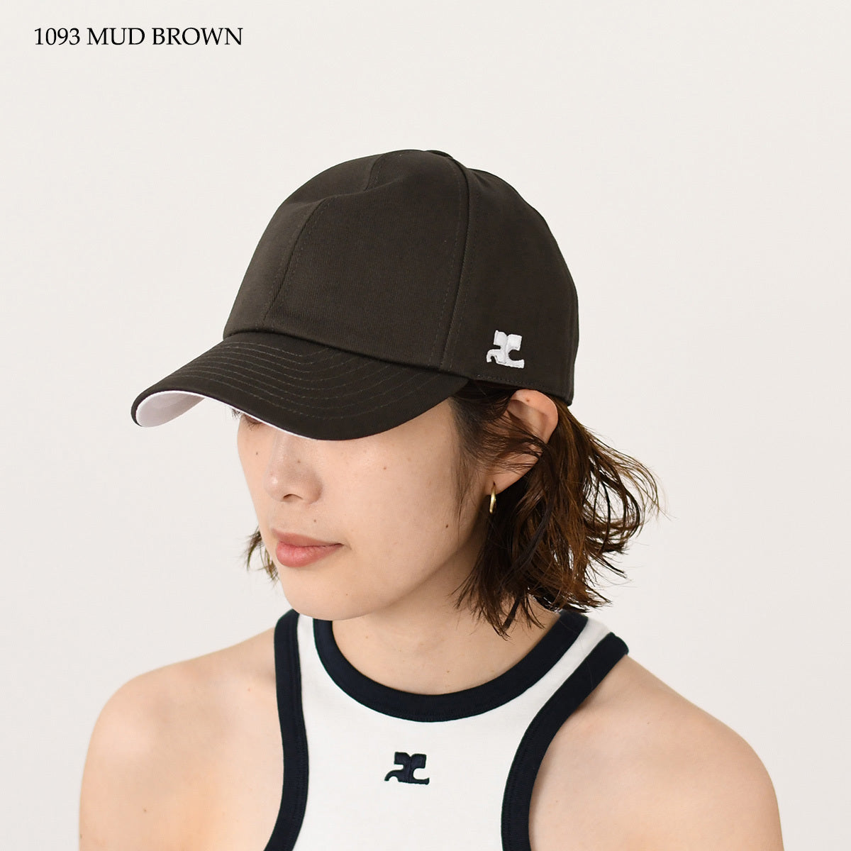 Courreges Signature AC Cotton Cap – FELICE