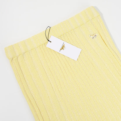 MAISON KITSUNE ベイビーフォックス リブ スカート