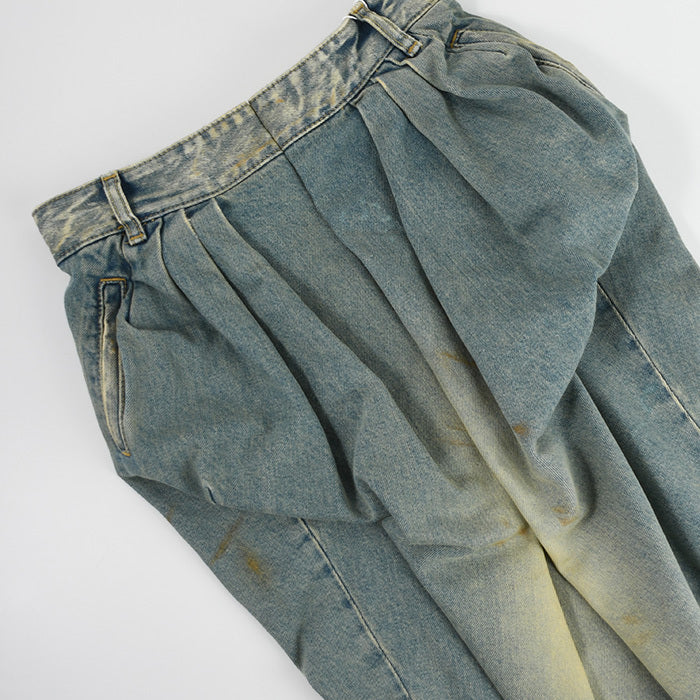 MAISON MARGIELA エフェクト ミディデニムスカート