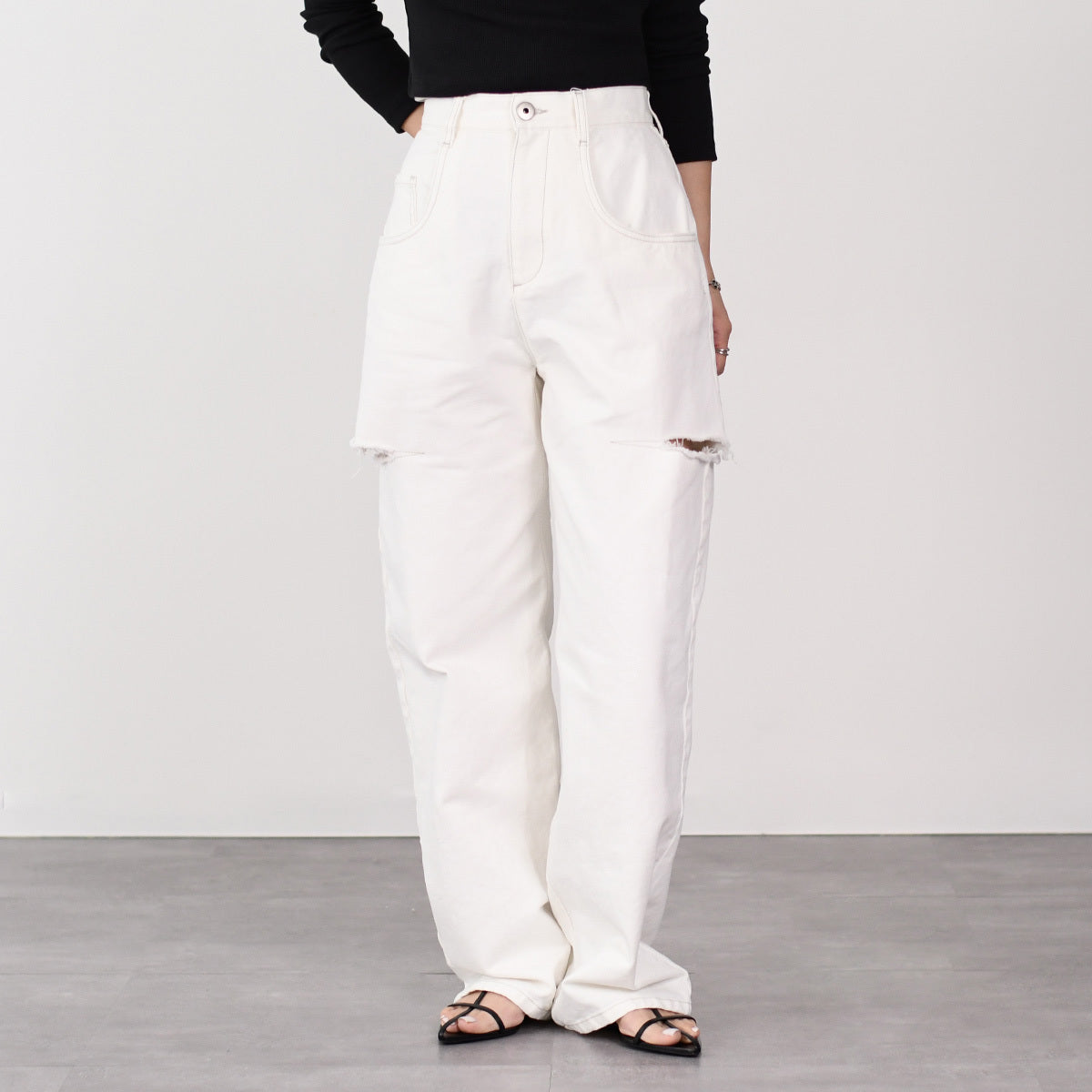 MAISON MARGIELA デニム スラッシュディテール