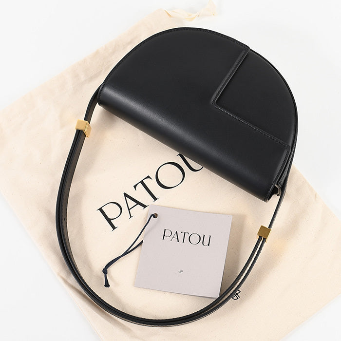 PATOU レザー製 Le Petit Patou ロゴバッグ