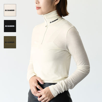 JILSANDER 지퍼 업 티셔츠 