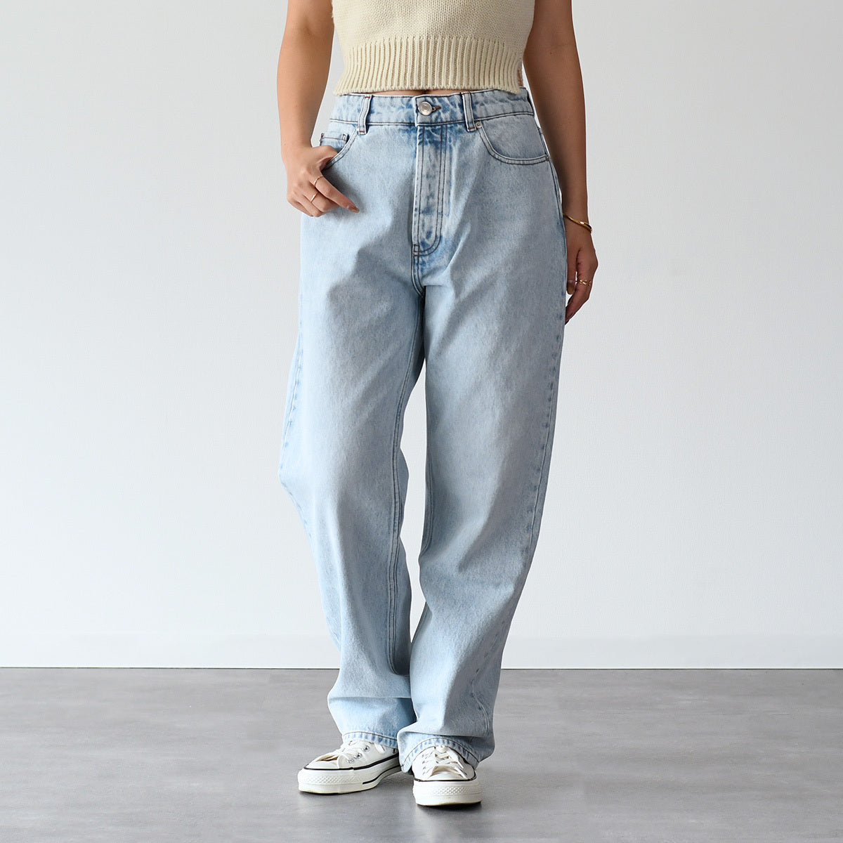 AMI PARIS ルーズフィット ジーンズ
