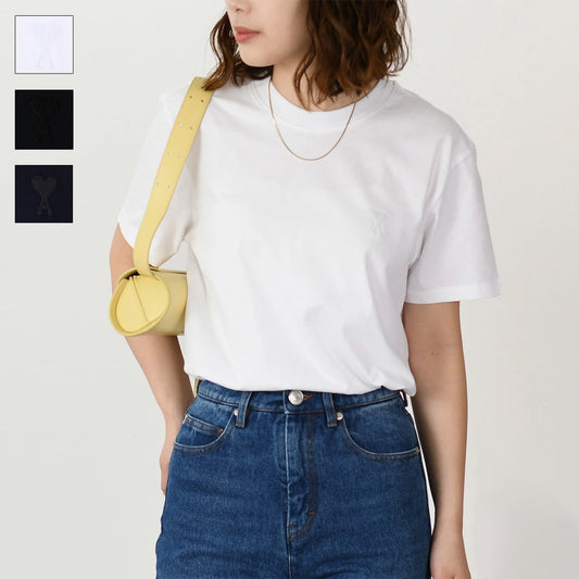 AMI PARIS オーガニックコットンジャージー Tシャツ