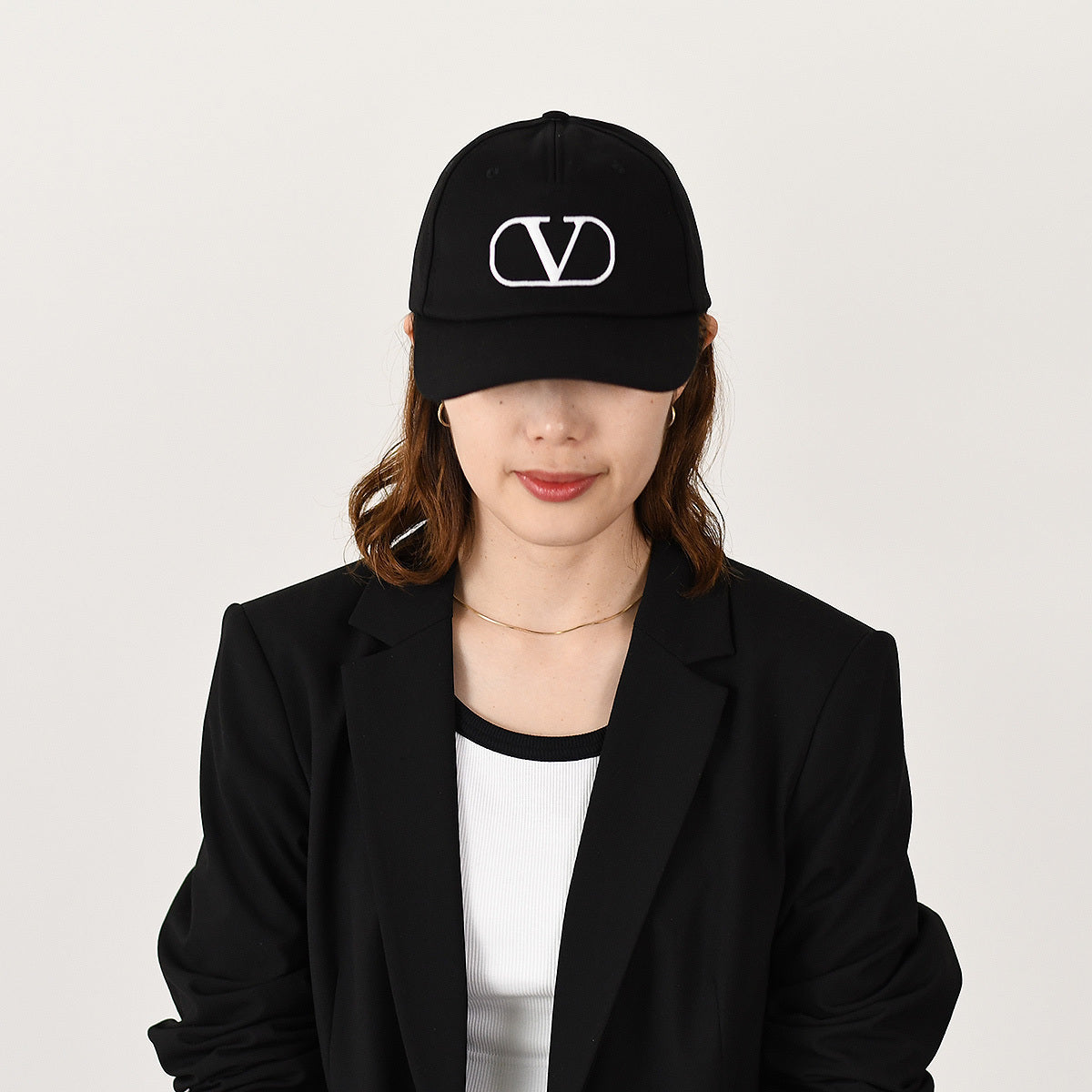 VALENTINO Cotton logo ball cap 
