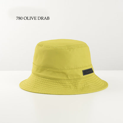 GANNI 로고 Bucket Hat 