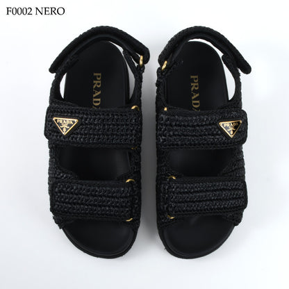 PRADA Crochet Sandals 
