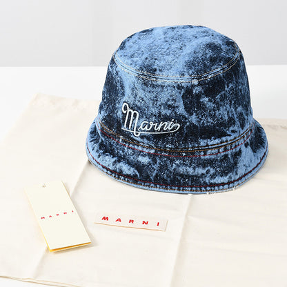 MARNI マーブルダイデニムバケットハット