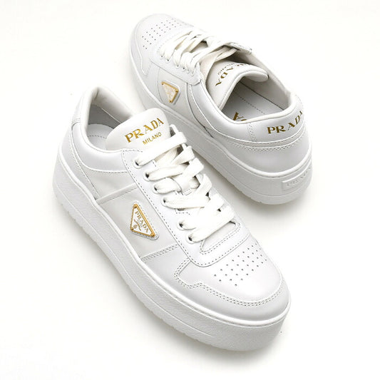 PRADA プラダ ダウンタウン ボールド レザー スニーカー