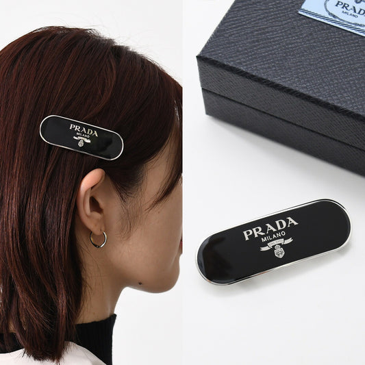 PRADA metal hair clip 