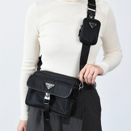 PRADA Re-Nylon ロゴショルダーバッグ
