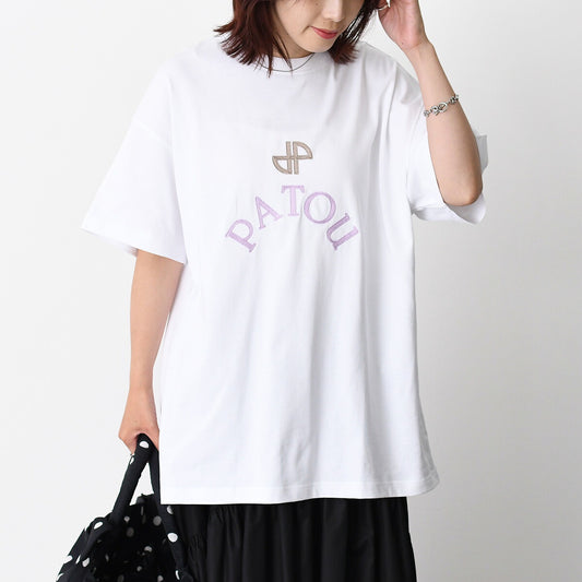 PATOU オーガニックコットン オーバーサイズTシャツ