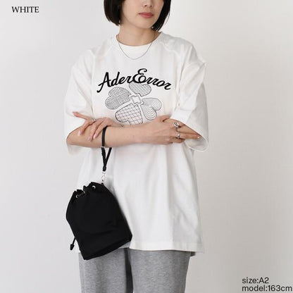 ADER ERROR TEVER 로고 티셔츠 