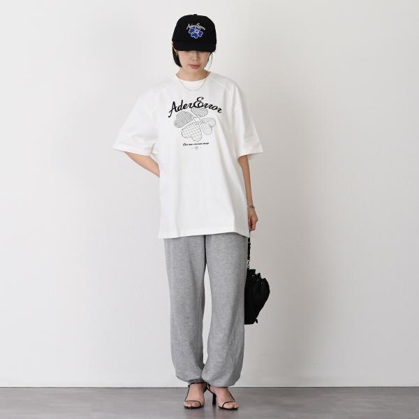 ADER ERROR TEVER 로고 티셔츠 