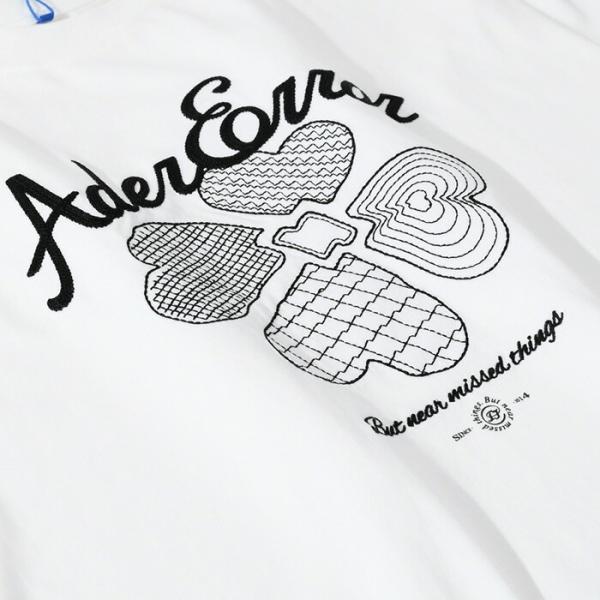 ADER ERROR TEVER 로고 티셔츠 