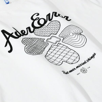 ADER ERROR TEVER 로고 티셔츠 