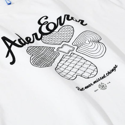 ADER ERROR TEVER logo T-shirt