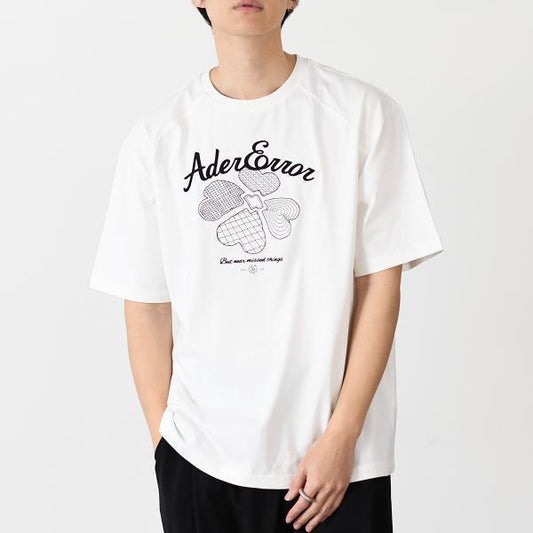 ADER ERROR TEVER logo T-shirt