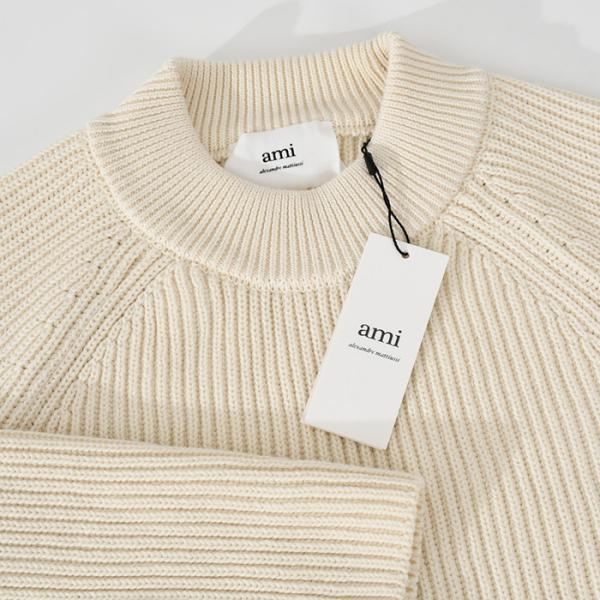 AMI ALEXANDRE MATTIUSSI AMI 라벨 스웨터 