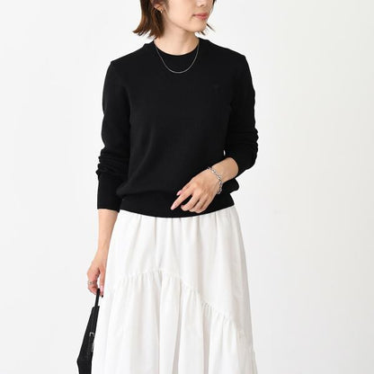 AMI PARIS AMI DE COEUR アミパリス Ami De Coeur クルーネック メリノウールニット セーター