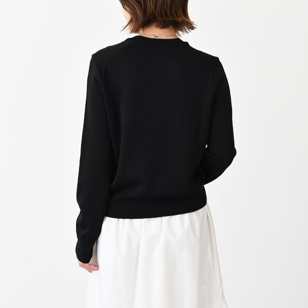 AMI PARIS AMI DE COEUR アミパリス Ami De Coeur クルーネック メリノウールニット セーター