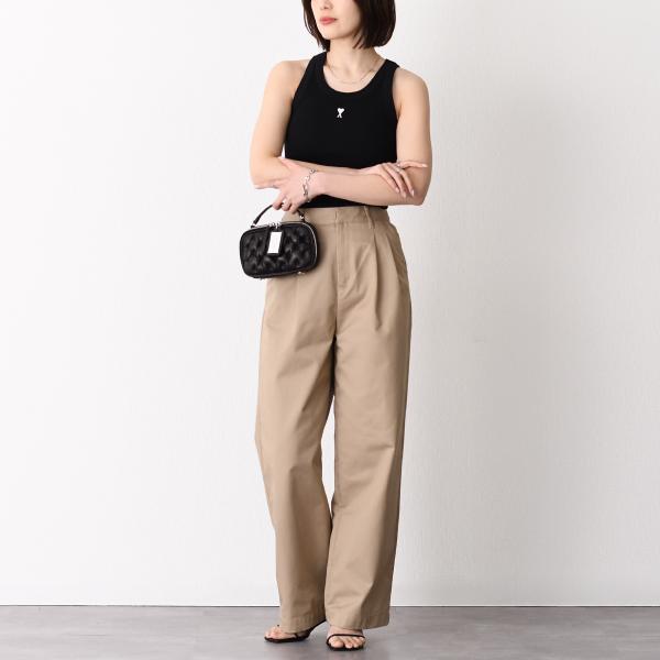AMI PARIS アミパリス タンクトップ トップス コットンリブ FTP811