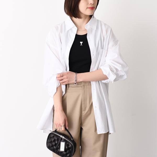AMI PARIS アミパリス タンクトップ トップス コットンリブ FTP811
