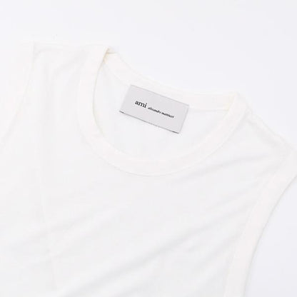 AMI PARIS ノースリーブクルーネックトップス