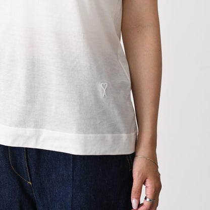 AMI PARIS ノースリーブクルーネックトップス