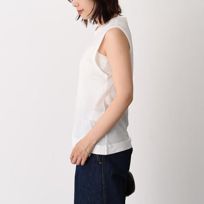 AMI PARIS ノースリーブクルーネックトップス