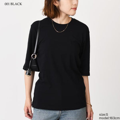 AMI PARIS AMI DE COEUR アミパリス ライトフルイドジャージー Tシャツ