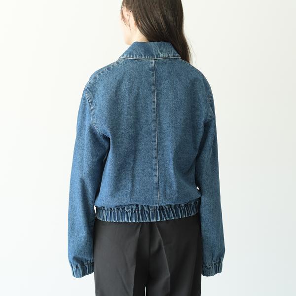 AMI PARIS AMI DE COEUR デニム ジップジャケット