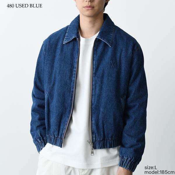 AMI ALEXANDRE MATTIUSSI 데님 재킷 