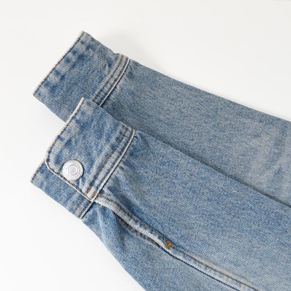AMI PARIS AMI DE COEUR アミパリス Ami de Coeur ウォッシュドデニム オーバーシャツ