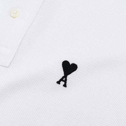 AMI PARIS Ami de Coeur ショートスリーブ ポロシャツ