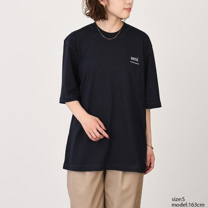 AMI PARIS AMI DE COEUR アミパリス コットンジャージー Tシャツ