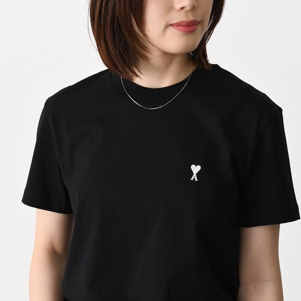 AMI PARIS AMI DE COEUR Ami De Coeur ライトコットンジャージー Tシャツ