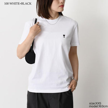 AMI PARIS AMI DE COEUR Ami De Coeur ライトコットンジャージー Tシャツ