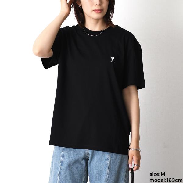 AMI PARIS AMI DE COEUR Ami De Coeur ライトコットンジャージー Tシャツ