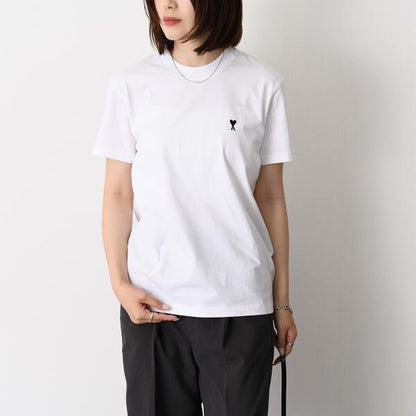 AMI PARIS AMI DE COEUR Ami De Coeur ライトコットンジャージー Tシャツ
