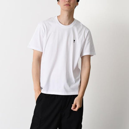 AMI PARIS AMI DE COEUR Ami De Coeur ライトコットンジャージー Tシャツ