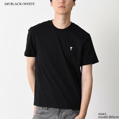 AMI PARIS AMI DE COEUR Ami De Coeur ライトコットンジャージー Tシャツ
