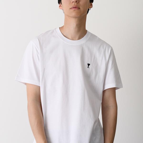 AMI PARIS AMI DE COEUR Ami De Coeur ライトコットンジャージー Tシャツ