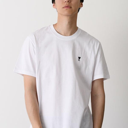 AMI PARIS AMI DE COEUR Ami De Coeur ライトコットンジャージー Tシャツ