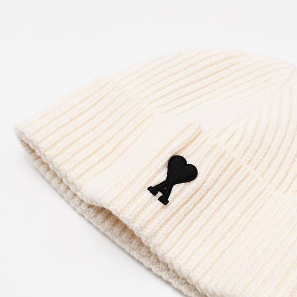 AMI PARIS AMI DE COEUR Wool Beanie 