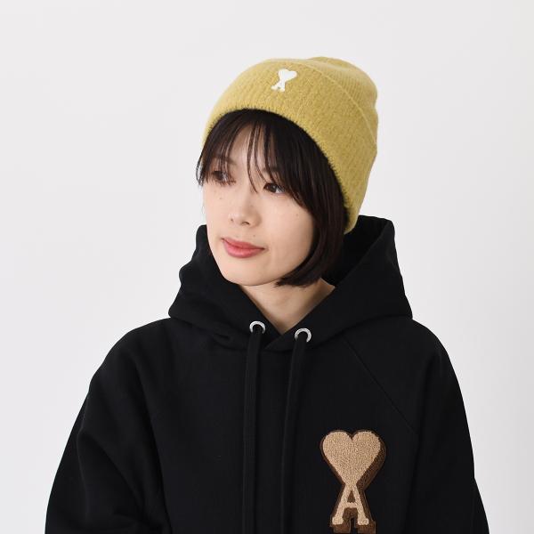 AMI PARIS AMI DE COEUR CLOUDY ビーニーキャップ