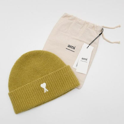 AMI PARIS AMI DE COEUR CLOUDY 비니 캡 